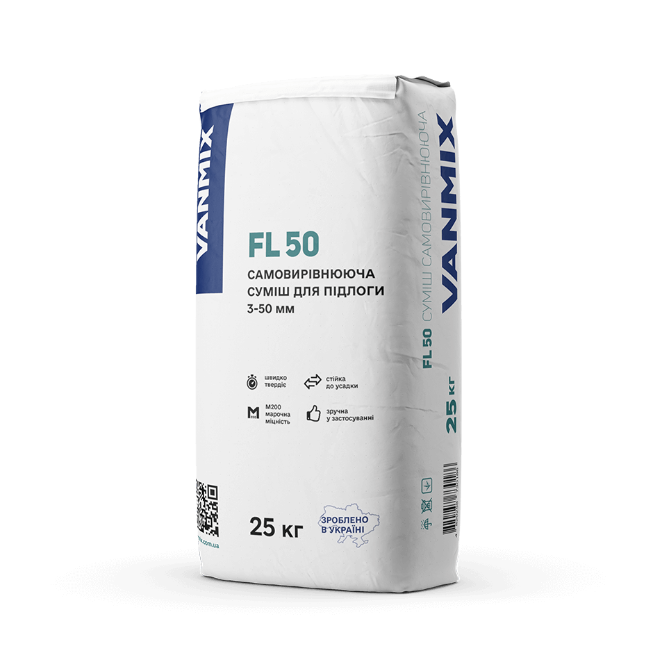 Self-leveling floor mixture — FL 50