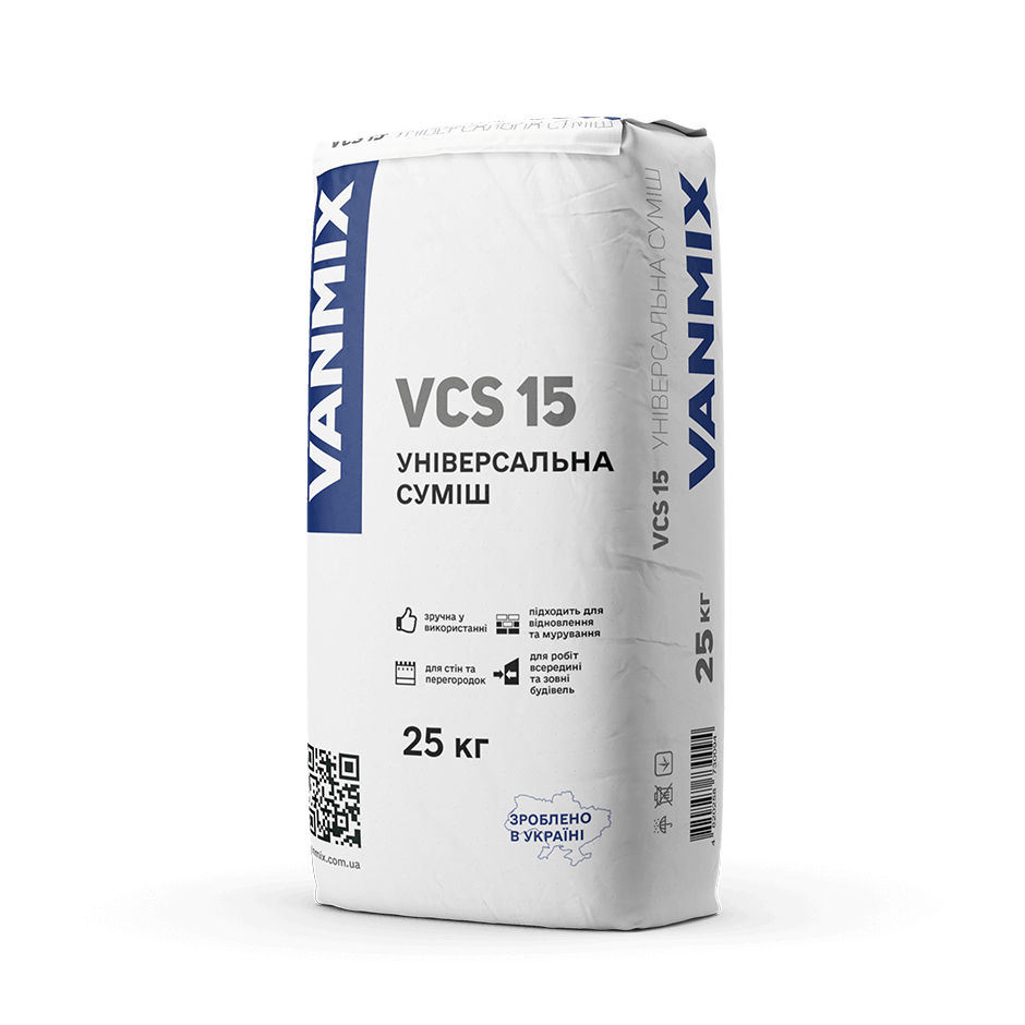 Цементно-піщана суміш — VCS 15