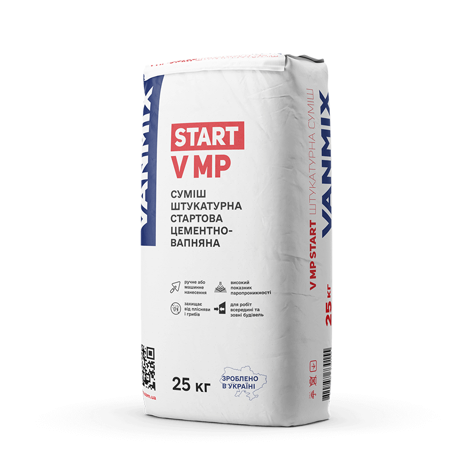 Plaster starting cement-lime mixture — V MP START